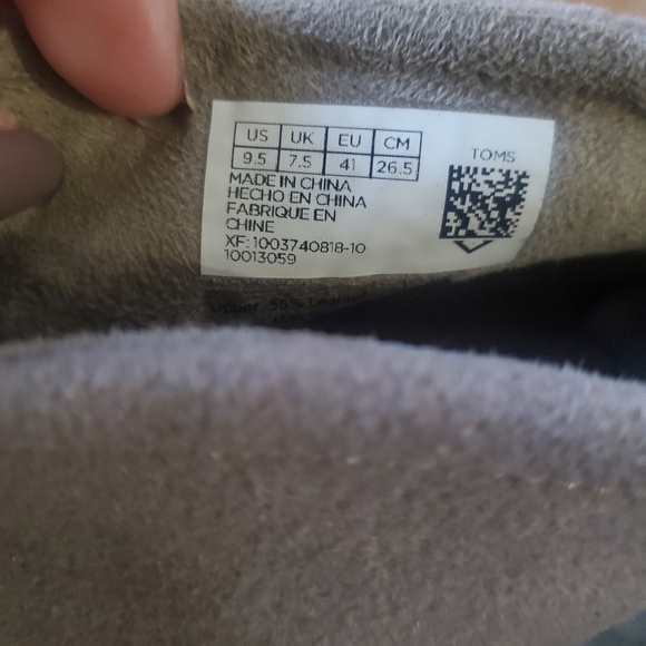 Toms Lacy Ankle Booties, Size 9.5 - Picture 10 of 10